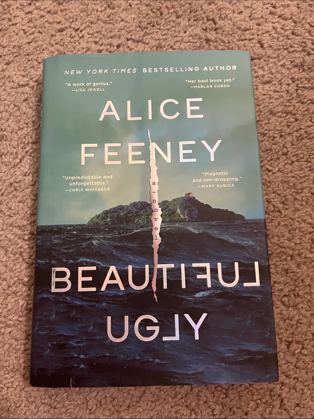Alice Feeney "Beautifully Ugly" Hardcover Book